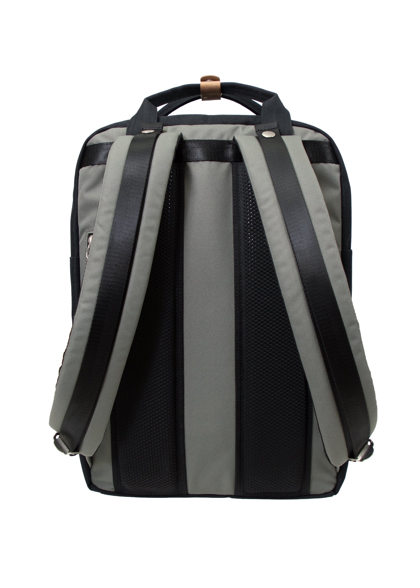 Macaroon Large Reborn Series Grey x Stone Backpack