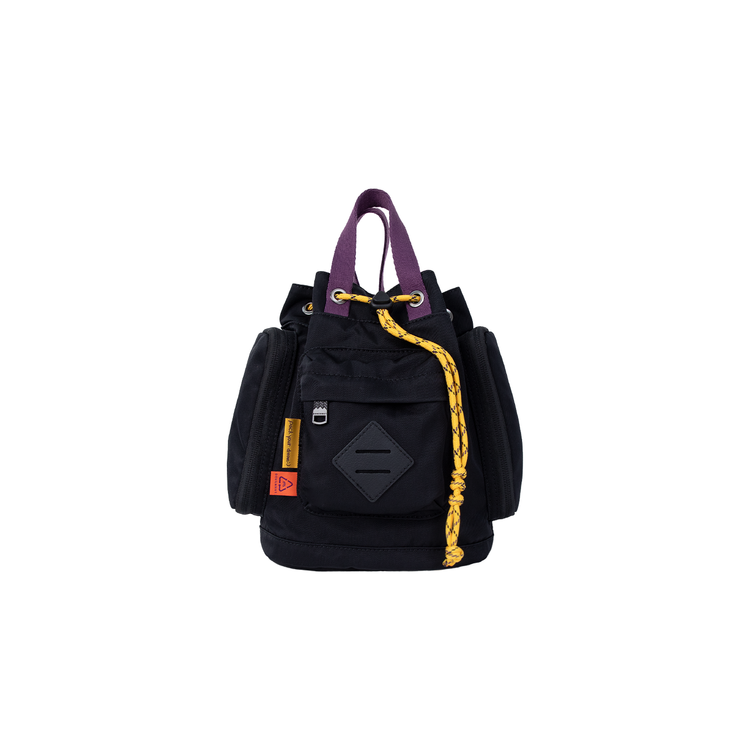 Black pyramid backpack online