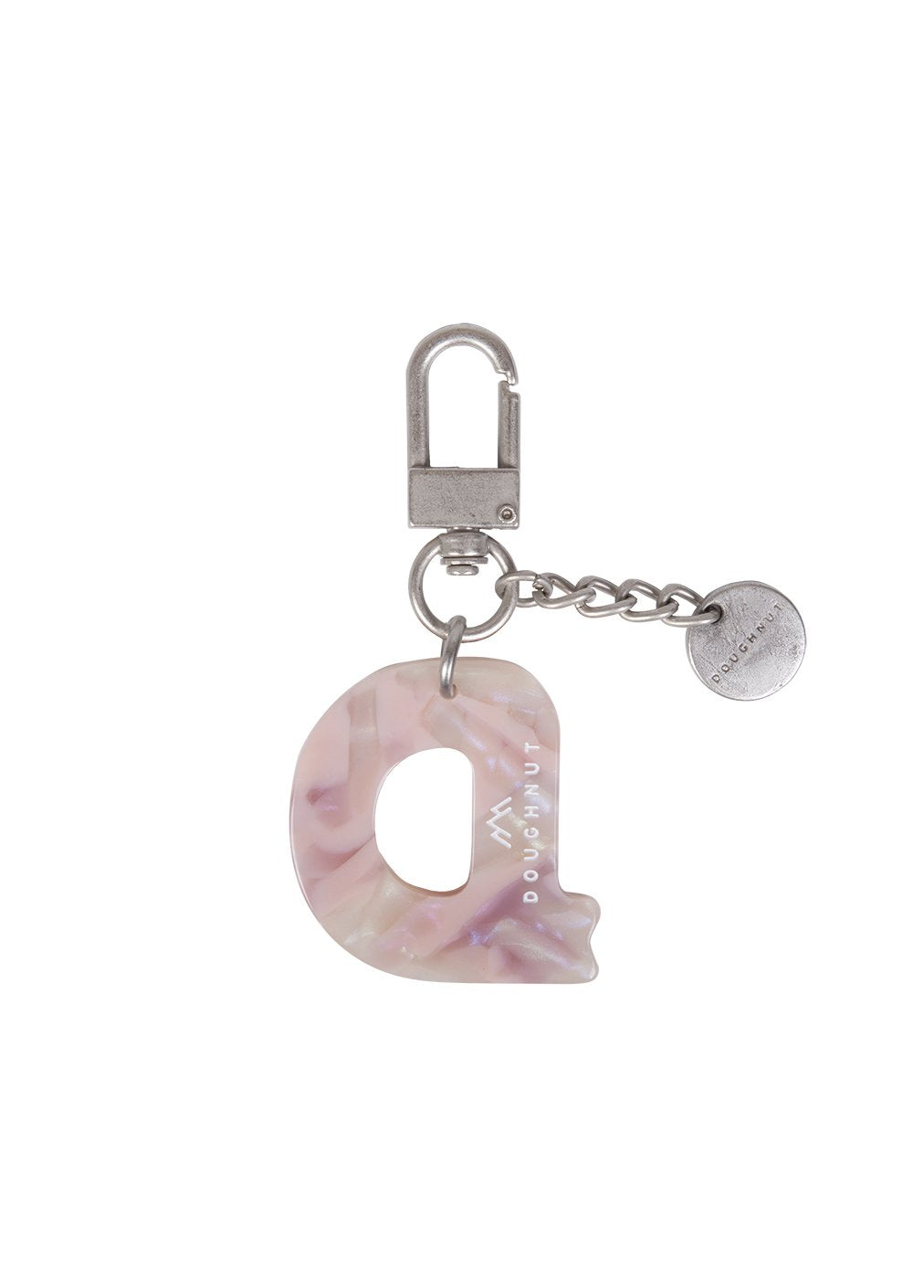 Initial Charm Keychain Letter