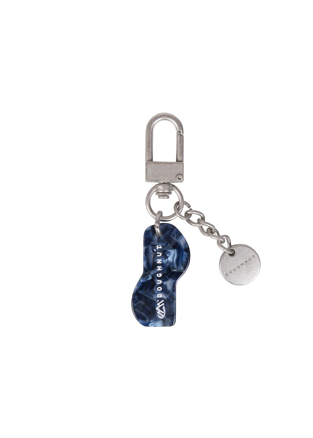 Initial Charm Keychain Letter