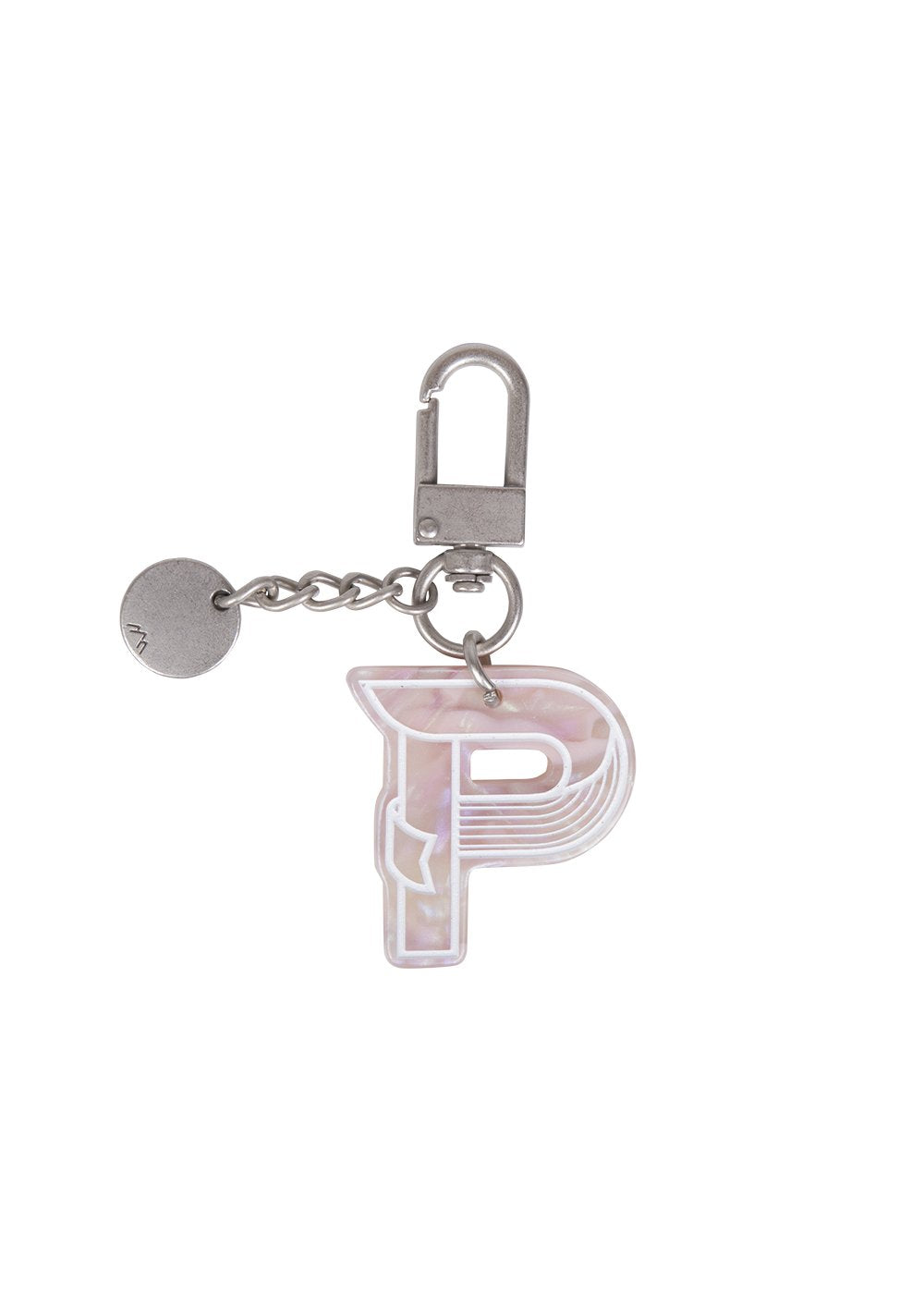 Initial Charm Keychain Letter