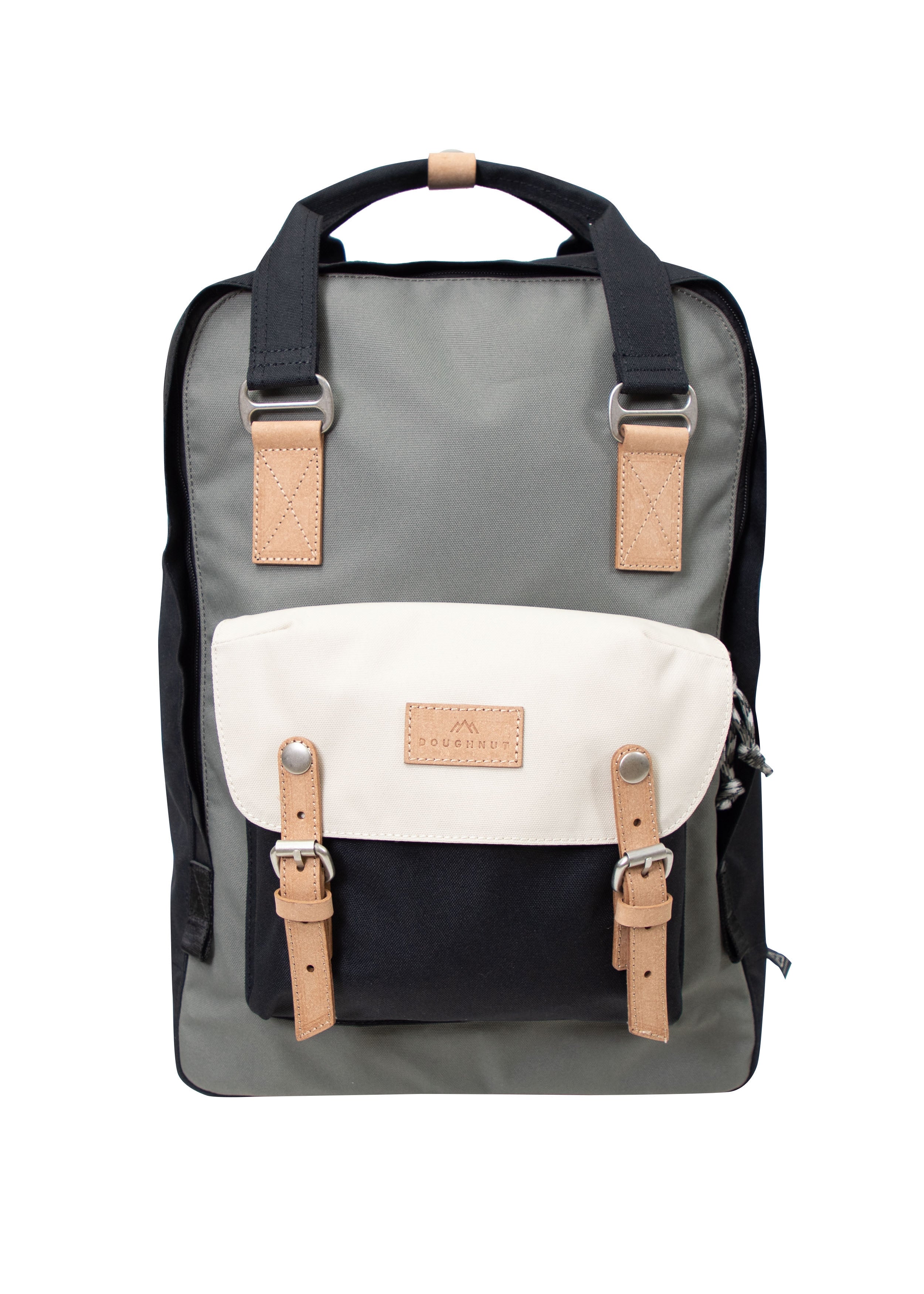 Macaroon Large Reborn Series Grey x Stone Backpack Doughnut Official AU