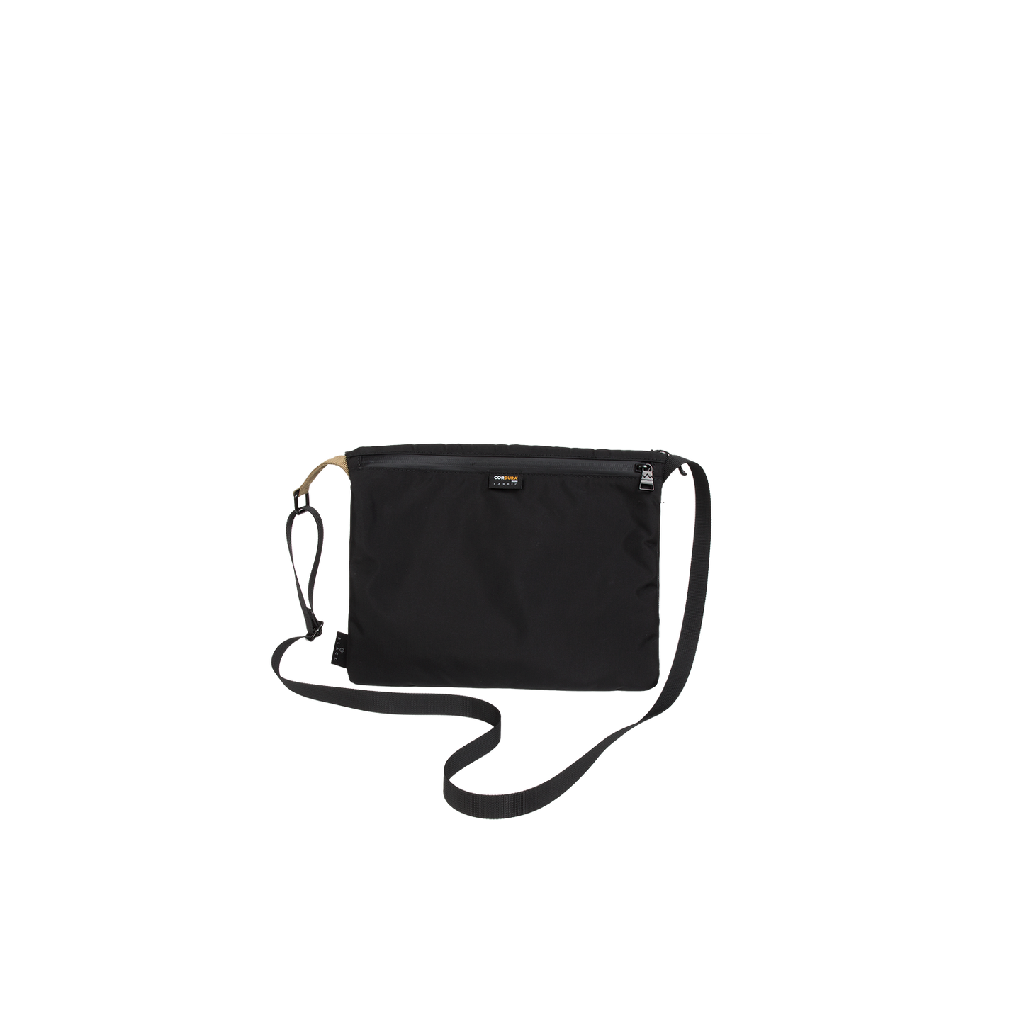 Unfettered Shield Series Black Crossbody Bag