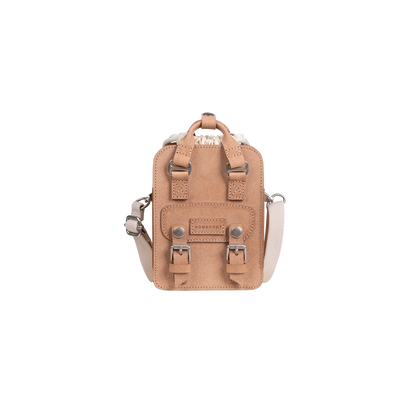 Macaroon Tiny Bucket Organic Cotton Series Beige Crossbody Bag – Doughnut Official AU