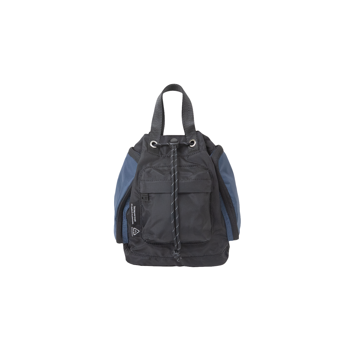 Black pyramid shop backpack