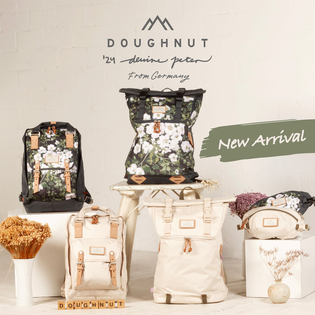 Fake doughnut macaroon backpack online